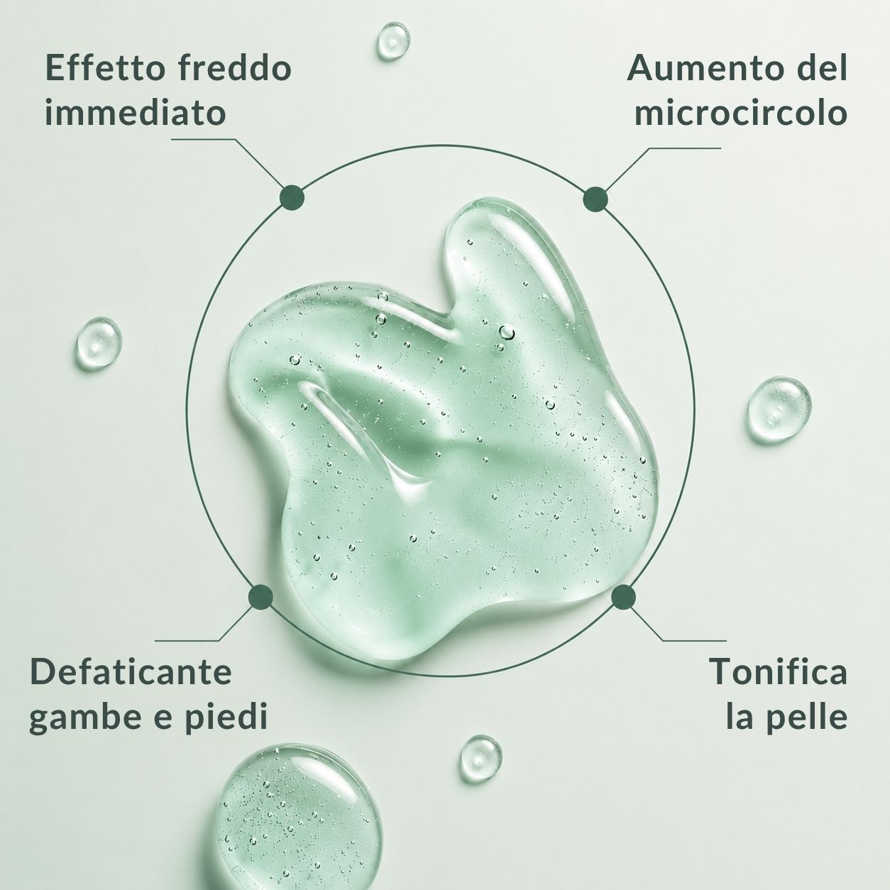 Gel effetto freddo - Crio Gel corpo tonificante